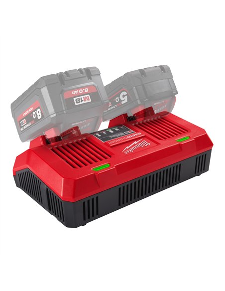 Incarcator dublu M18 - Milwaukee - M18 DFC - cod 4932472073