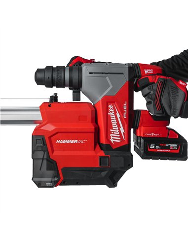 Extractor de praf ciocan rotopercutor SDS-Plus 32 mm M18 FUEL si AUTOPULSE - Milwaukee - M18 FPDDEXL-0 - cod 4933478509