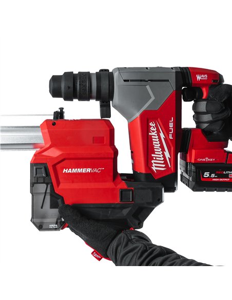 Extractor de praf ciocan rotopercutor SDS-Plus 32 mm M18 FUEL si AUTOPULSE - Milwaukee - M18 FPDDEXL-0 - cod 4933478509