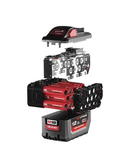 Acumulator 12,0 Ah M18 High Output - Milwaukee - M18 HB12 - cod 4932464260