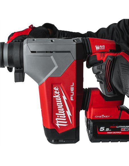 Ciocan rotopercutor SDS-Plus 32 mm cu 4 functii M18 FUEL cu ONE-KEY - Milwaukee - M18 ONEFHP-0X - cod 4933478884