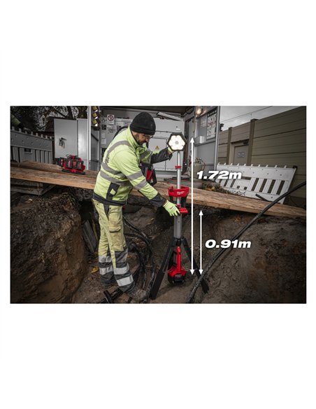 Proiector turn M18 - Milwaukee - M18 SAL2-502B - cod 4933492903