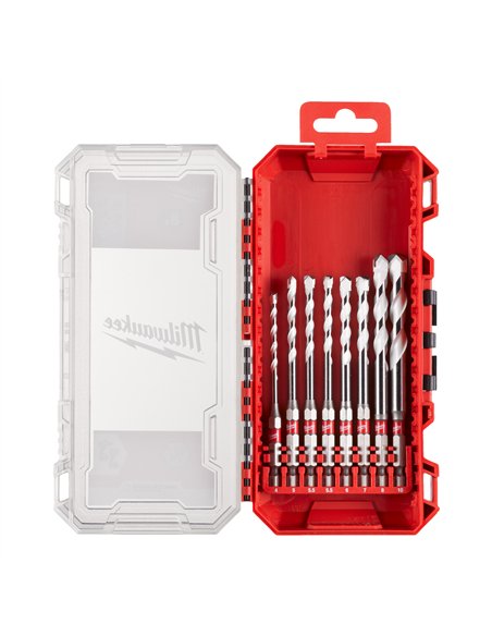 Multi Material Drills Gen. 2 - Milwaukee - Multi Material 8 buc Set [UK] - cod 4932493872