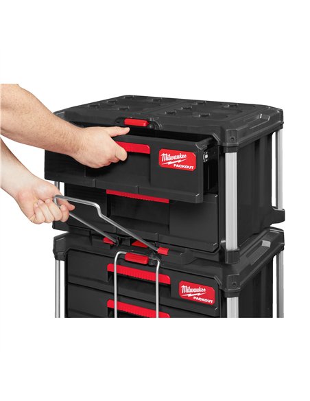 Cutii PACKOUT cu sertare - Milwaukee - Packout 2 Drawer Tool Box - cod 4932472129