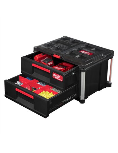 Cutii PACKOUT cu sertare - Milwaukee - Packout 2 Drawer Tool Box - cod 4932472129