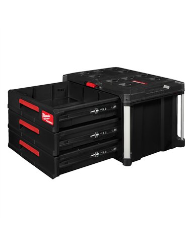Cutii PACKOUT cu sertare - Milwaukee - Packout 3 Drawer Tool Box - cod 4932472130