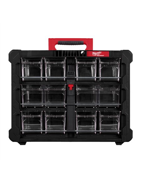 PACKOUT cu capace rabatabile - Milwaukee - Packout Tip Bin Organiser - cod 4932498323