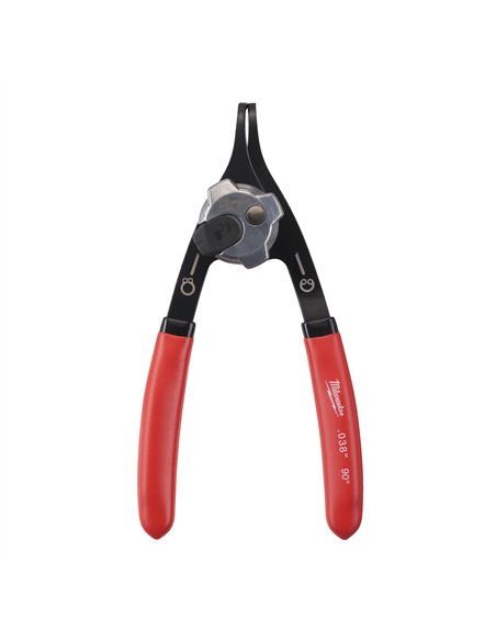 Clesti pentru inele de siguranta - Milwaukee - Small Circlip Plier - 90° - cod 4932492489