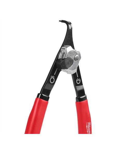 Clesti pentru inele de siguranta - Milwaukee - Small Circlip Plier - 90° - cod 4932492489