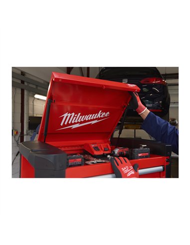 TOOLGUARD Dulap de scule mobil, cu 7 sertare, metalic, 78 cm - Milwaukee - SRC30-1 - cod 4932478849