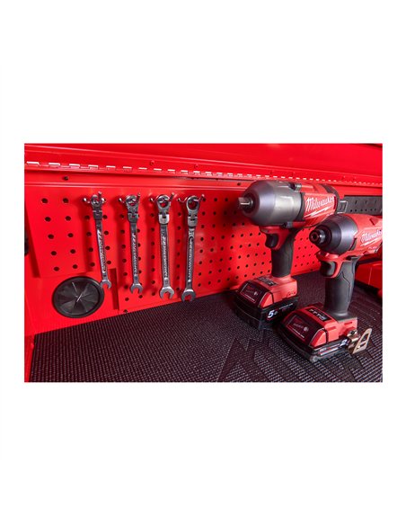 TOOLGUARD Dulap de scule mobil, cu 10 sertare, metalic, 117 cm - Milwaukee - SRC46-1 - cod 4932478852