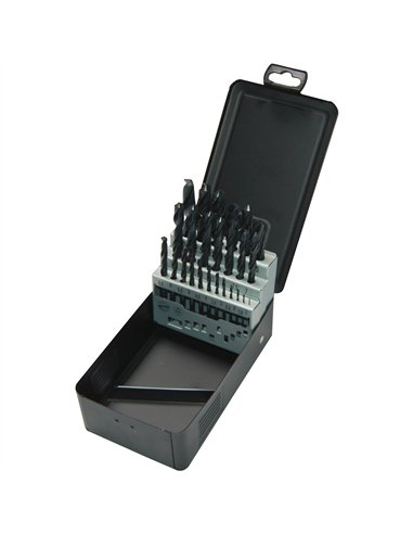 Set 25 bucăți burghie HSS-R  [4932352469] 