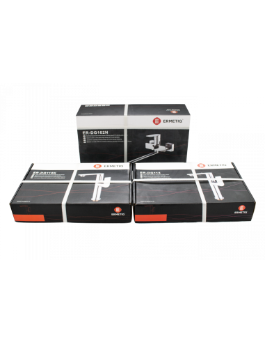 Baterie bucatarie cu pipa flexibila - ERMETIQ -...