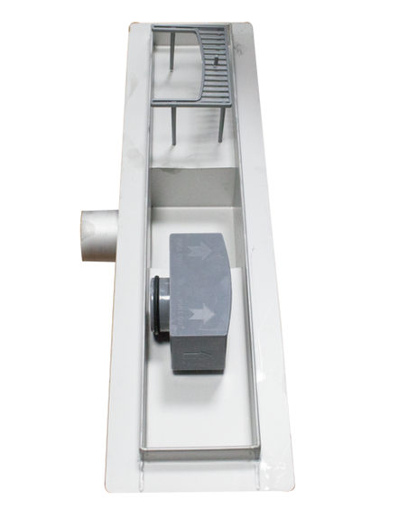 Rigola din inox Clasic design 400x70 - Ermetiq - VEN-S407A