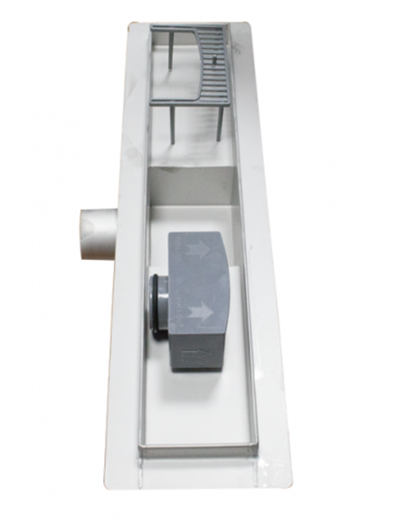 Rigola din inox Modern design 400x70 - Ermetiq - VEN-S407B