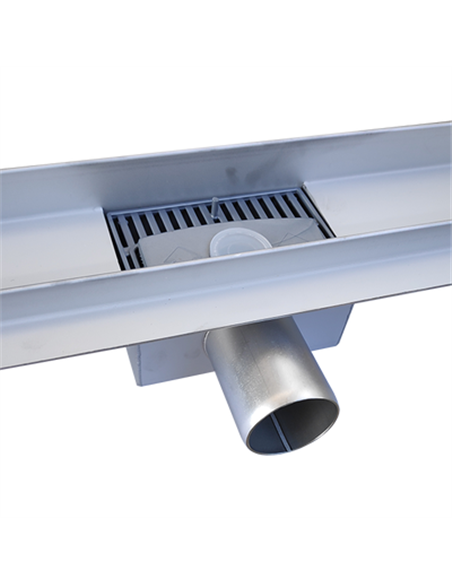 Rigola inox Clasic design 700x70 - Ermetiq - VEN-S707A