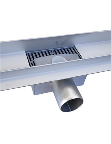 Rigola din inox Modern design 800x70 - Ermetiq - VEN-S807B