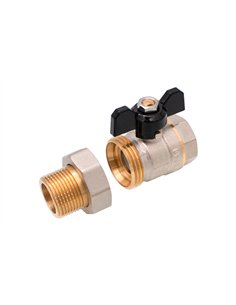 Robinet sferic tip fluture cu olandez 3/4"MF - Ermetiq - ER-HMF34 2