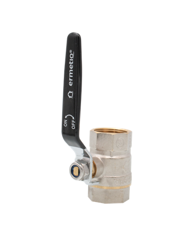 Robinet sferic alama cu maner 1-1/2"FF - Ermetiq - ER-LDFF112A
