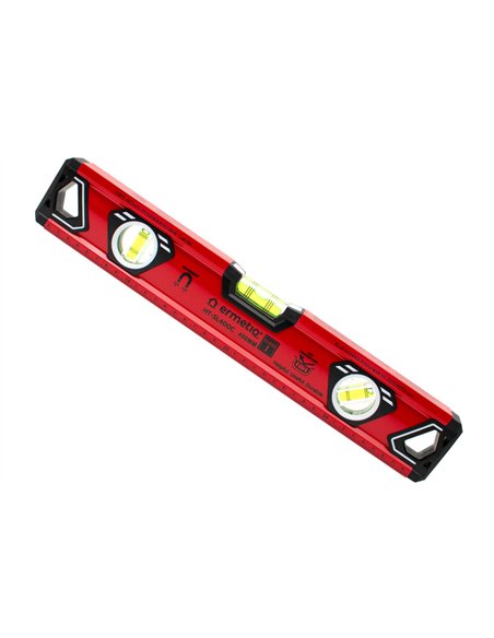 Nivela magnetica 3 bule si vedere verticala 400mm - Ermetiq - HT-SL400C