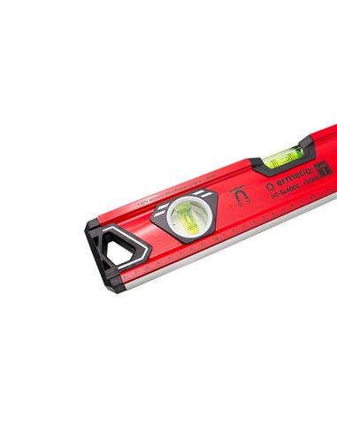 Nivela magnetica 3 bule si vedere verticala 400mm - Ermetiq - HT-SL400C