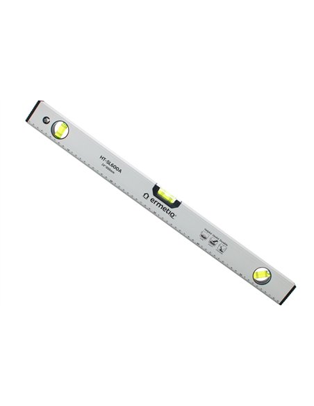 Nivela 3 bule cu rigla 600mm - Ermetiq - HT-SL600A