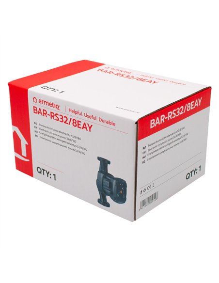 Pompa de circulatie electronica 32/8/180 - Ermetiq - BAR-RS32/8EAY