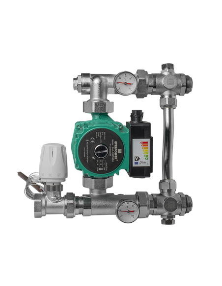 Grup de amestec cu pompa electronica 130/25/6 - Ermetiq - EVP-XF130/6EA