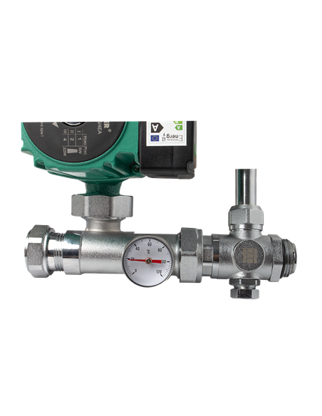 Grup de amestec cu pompa electronica 130/25/6 - Ermetiq - EVP-XF130/6EA