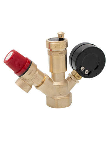 Kit de siguranta 3 bari/1"  - Ermetiq - EVP-XF34F