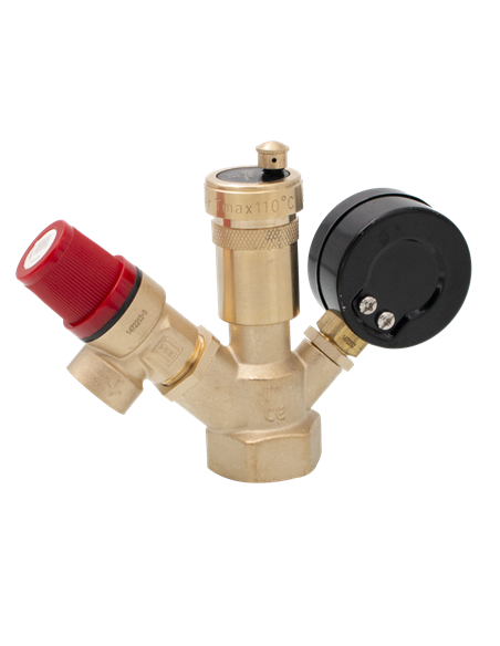 Kit de siguranta 3 bari/1"  - Ermetiq - EVP-XF34F