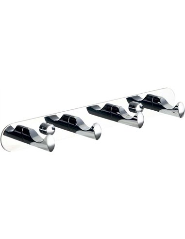 Cuier perete 4 carlige drept - Ermetiq - ER-JT44