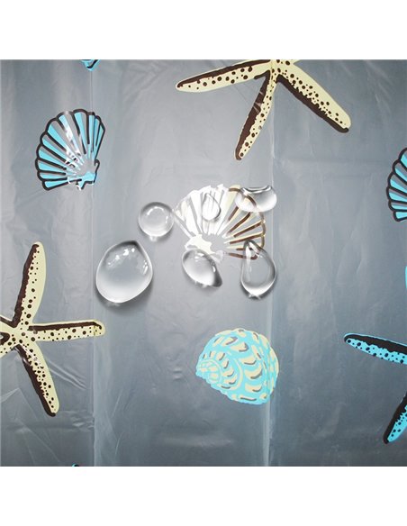 Perdea dus STARFISHES 180X200 - Ermetiq - ER-SCE002