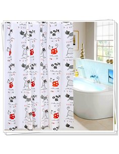 Perdea dus KITTENS 180X200 - Ermetiq - ER-SCE003