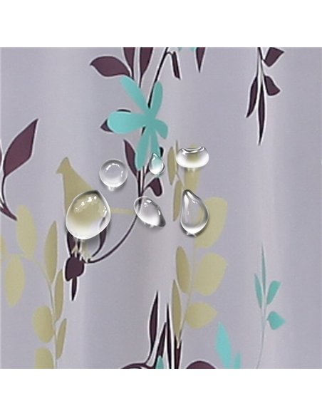 Perdea dus COFFEE TREES 180X200 - Ermetiq - ER-SCE011