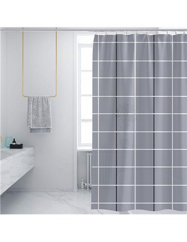Perdea dus LARGE GRID 180X200 - Ermetiq - ER-SCP003
