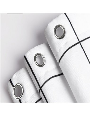 Perdea dus SMALL GRID 180X200 - Ermetiq - ER-SCP004