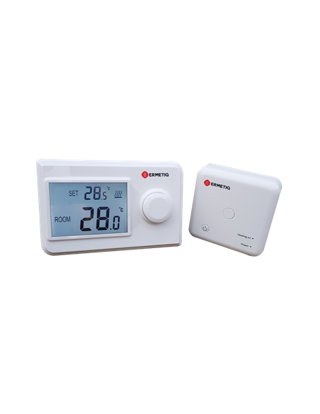 Termostat de ambient neprogramabil fara fir - Ermetiq - TA-WT19N