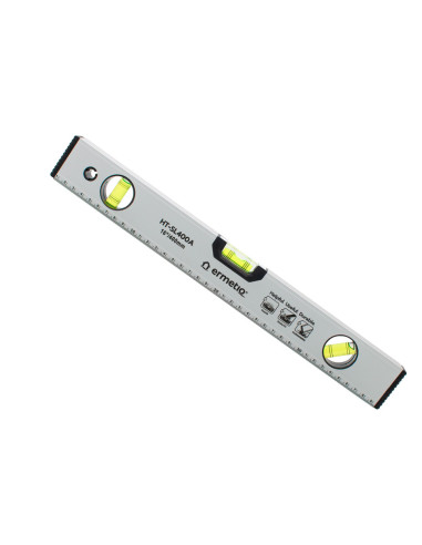 Nivela 3 bule cu rigla 400mm - Ermetiq - HT-SL400A