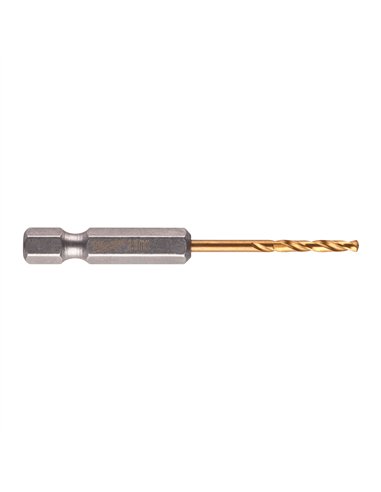 Burghiu pentru metal SWave HSS-G Tin 2.5mm - 2 bucăți [48894704] 