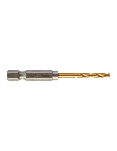 Burghiu pentru metal SWave HSS-G Tin 3 mm - 10 bucăți [4932478176] 
