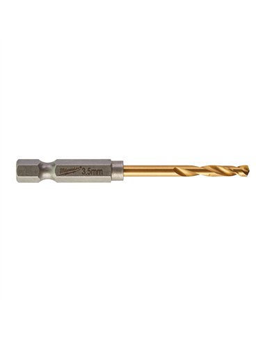 Burghiu pentru metal SWave HSS-G Tin 3.5 mm - 10 bucăți [4932478177] 
