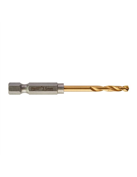Burghiu pentru metal SWave HSS-G Tin 3.5mm - 2 bucăți [48894707] 