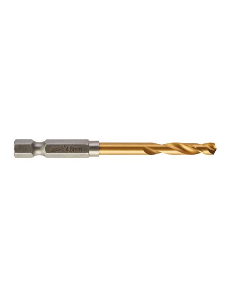 Burghiu pentru metal SWave HSS-G Tin 4.8mm  [48894711] 