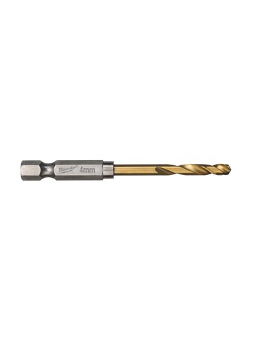 Burghiu pentru metal SWave HSS-G Tin 4mm - 2 bucăți [48894708] 