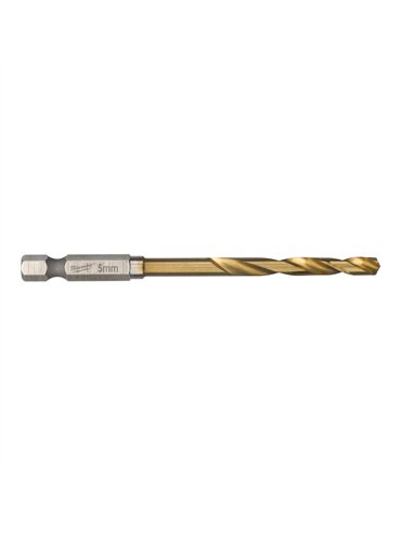 Burghiu pentru metal SWave HSS-G Tin 5mm [48894712] 