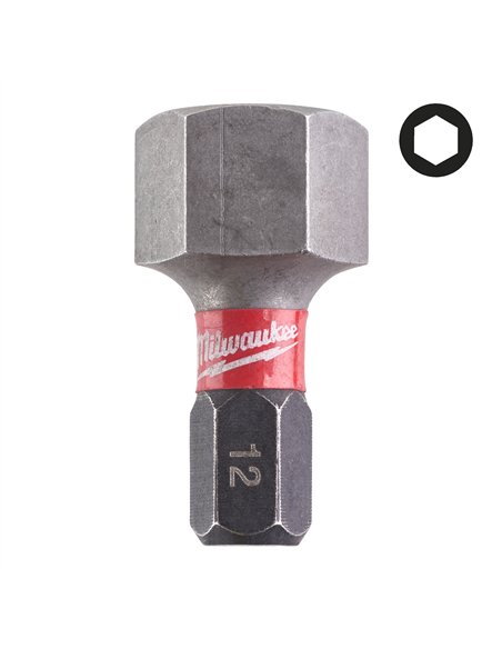 Bit Shockwave Hex12 25mm - 2 bucăți [4932430900] 