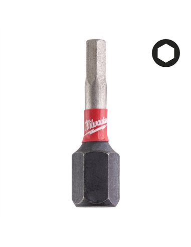 Bit Shockwave Hex3 25 mm - 2 bucăți [4932430894] 