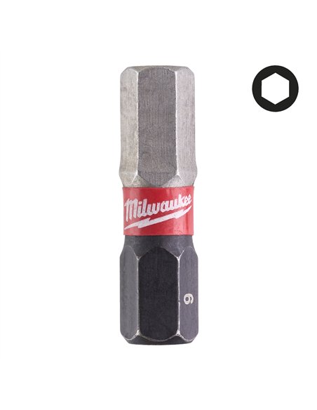 Bit Shockwave Hex6 25mm - 2 bucăți [4932430897] 