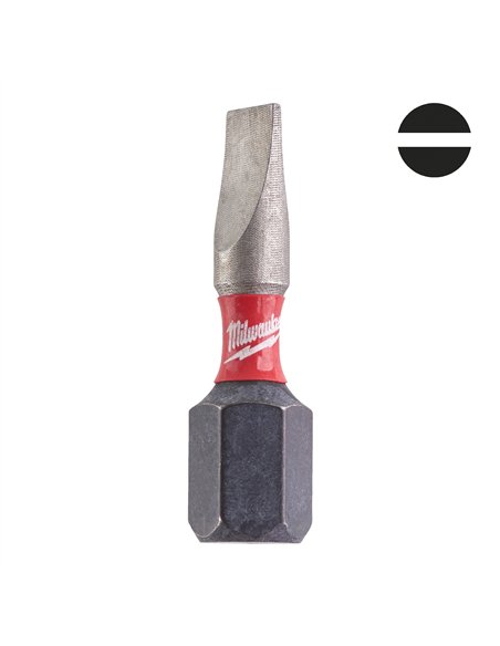 Bit ShockwaveSL0,6x4,5 25 mm - 2 bucăți [4932430901] 